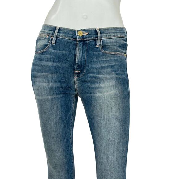 FRAME Denim Size 26 Le High Skinny Jeans Stanmore Blue - Picture 8 of 9